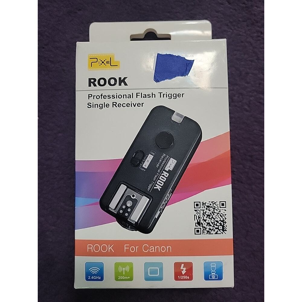 13155 Canon Camera Flash Trigger Pixel Rook Professional For Canon - New In Box